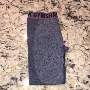 Gymshark Flex Legging Navy Marl/Purple